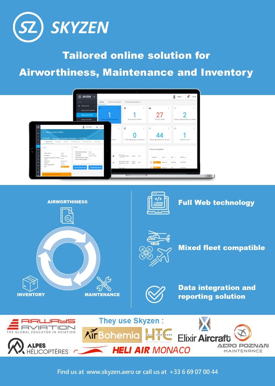 SKYZEN - Aviation Maintenance Management Software